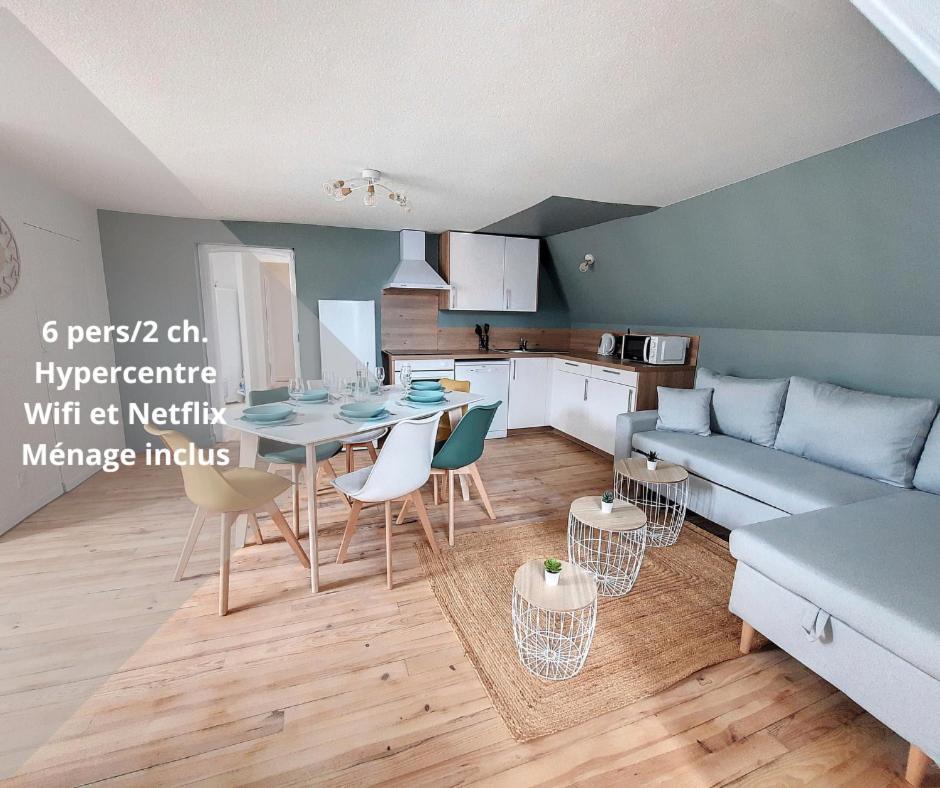 Appartamento Le Pic*Wifi*Netflix*Menage Inclus Bagnères-de-Bigorre Esterno foto